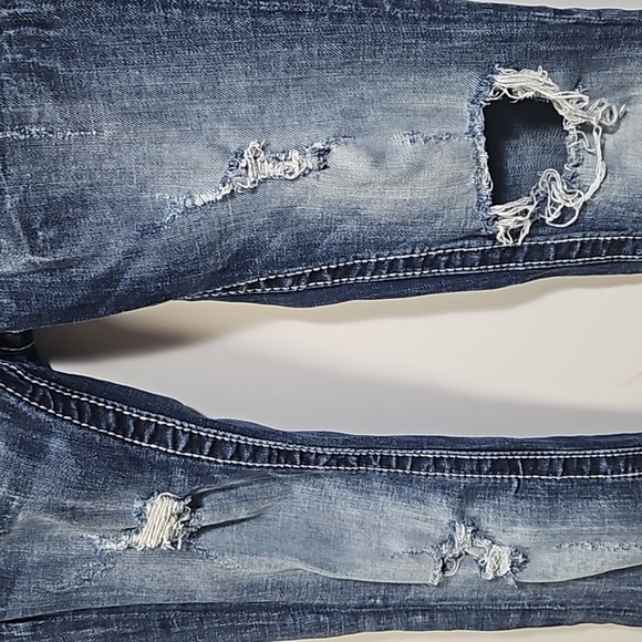 Miss Me Jeans 25 31 inseam embellished rhinestone pockets - Picture 2 of 11